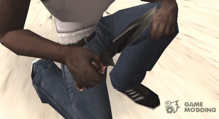 El nuevo cuchillo para GTA San Andreas