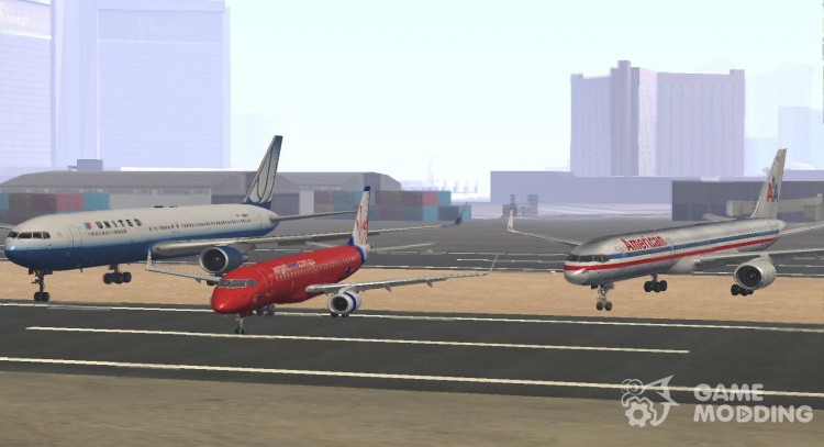 Новый пак самолётов для GTA San Andreas