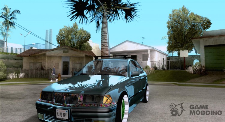 BMW E36 diariamente para GTA San Andreas