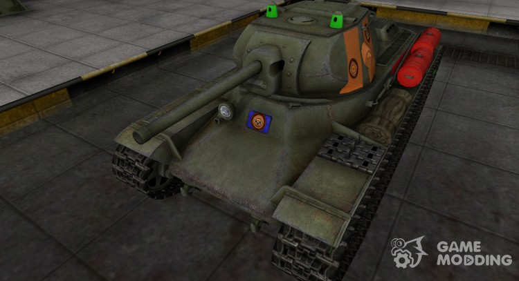 High-quality skin for the kV-13 for World Of Tanks