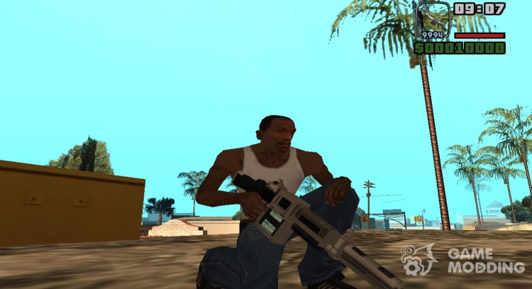 Alien shotgun for GTA San Andreas