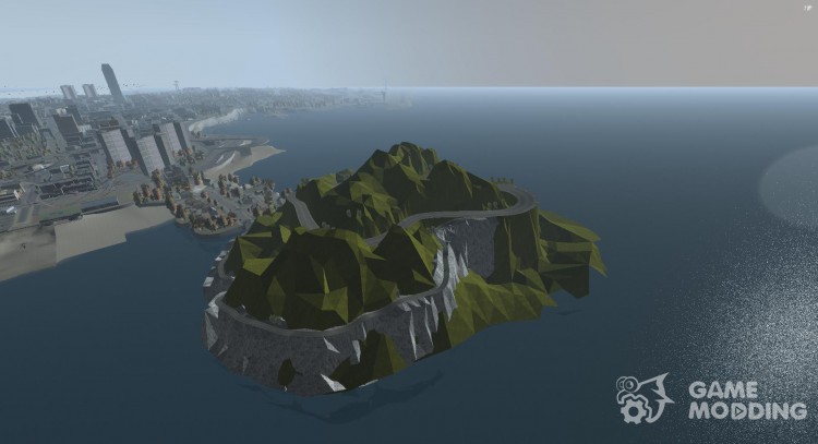 Rocky Drift Island for GTA 4