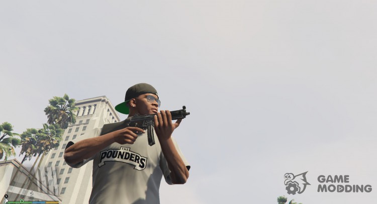PAYDAY 2 MP5A4 foregrip 1.9.1 for GTA 5
