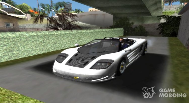 GTA V Progen GP1 Roadster для GTA San Andreas