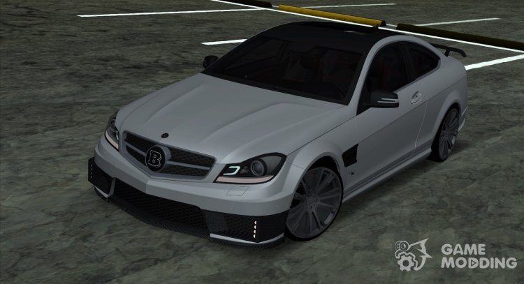 Mercedes-Benz C63 AMG W204 Coupe Brabus Bullit 800 V12 for GTA San Andreas
