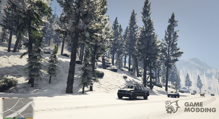 Singleplayer Snow 2.2 для GTA 5
