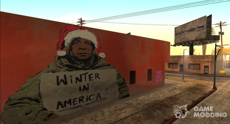 Граффити (Mod Loader) для GTA San Andreas