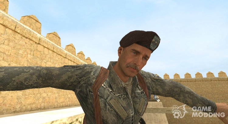 Shepard from Modern Warfare 2 for Counter-Strike Source