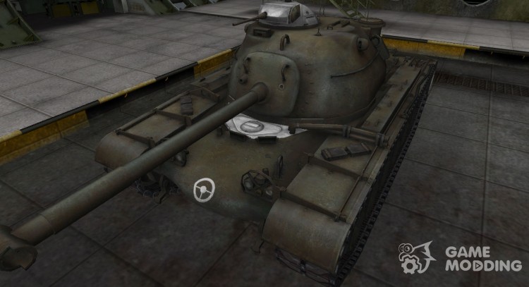 Breaking through the compass zone M48A1 Patton for World Of Tanks