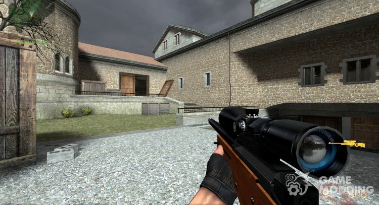 Woodem AWP for Counter-Strike Source