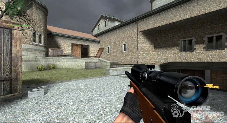 De madera AWP para Counter-Strike Source