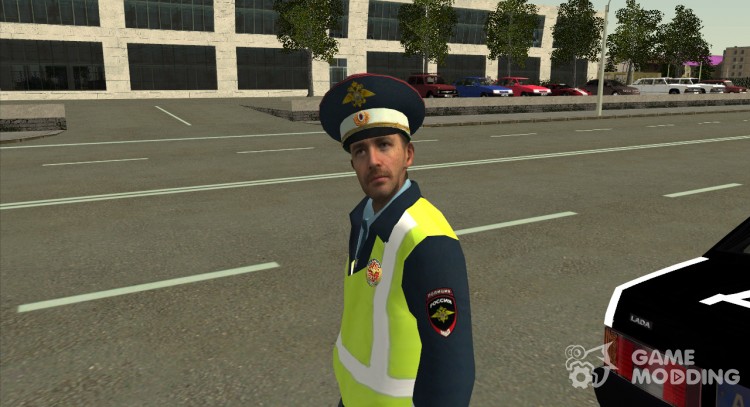 El inspector de la polica de trfico para GTA San Andreas