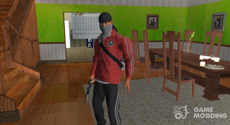 Gangster from Battlefield Hardline for GTA San Andreas