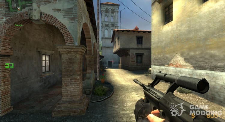 Black camouflage for Counter-Strike Source
