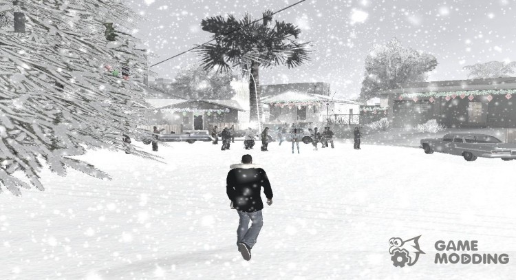 El invierno para GTA San Andreas