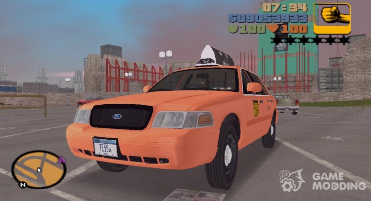 Ford Crown Victoria P70 LWB Taxi-2002, 2006 for GTA 3