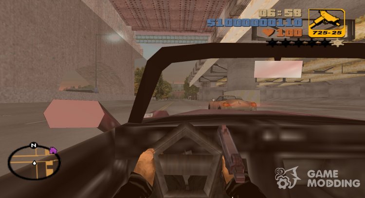 The First Person View for GTA 3