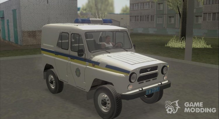 UAZ - 31514 Police of Ukraine for GTA San Andreas