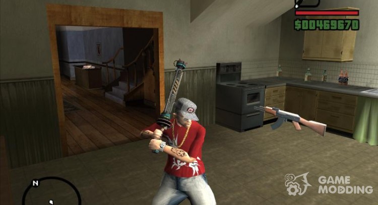 Stun Rod из Resident Evil 5 для GTA San Andreas