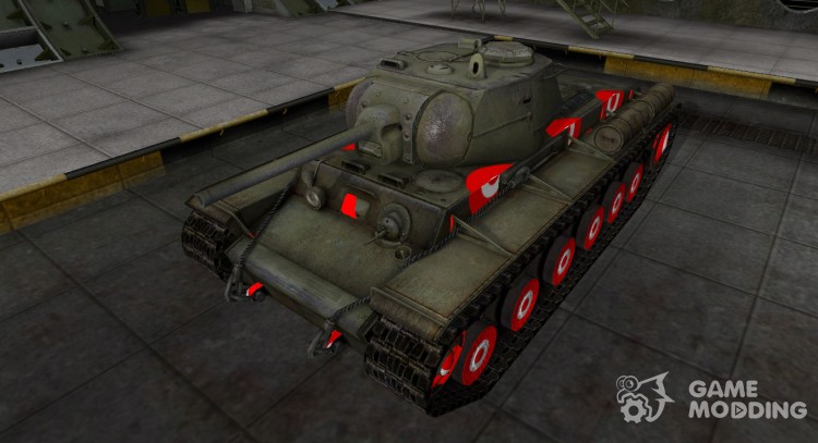 La zona de ruptura para el KV-1S para World Of Tanks