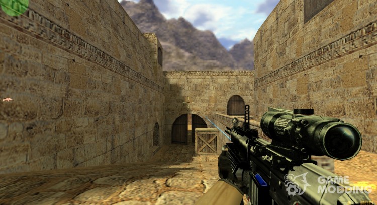 TACTICAL SG552 On Valve's Animation for Counter Strike 1.6