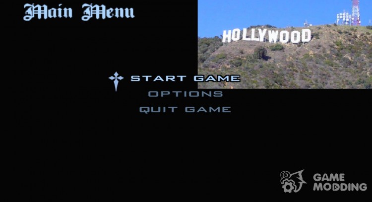 Новое меню в стиле Лос-Анджелес для GTA San Andreas