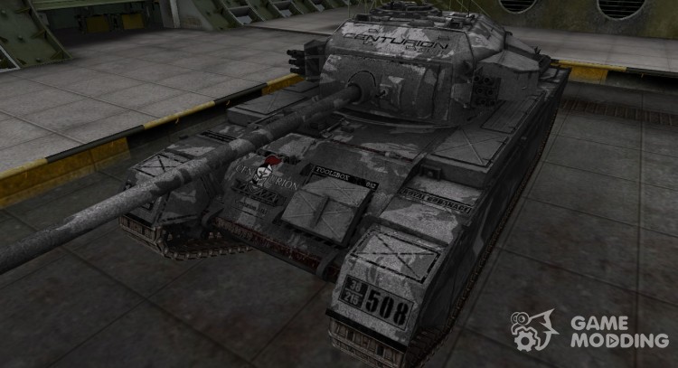 Excelente skin para el Centurion Mk. 7/1 para World Of Tanks
