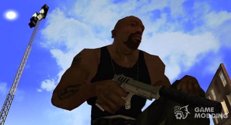 Пистолет с глушителем из GTA 5 для GTA San Andreas