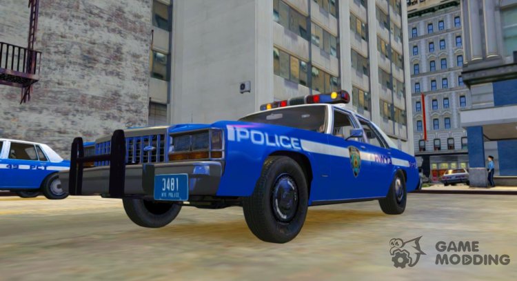 Ford LTD Crown Victoria 1987 NYPD for GTA 4