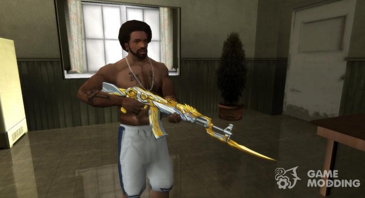 Cross Fire's AK-47 Knife Iron Beast for GTA San Andreas