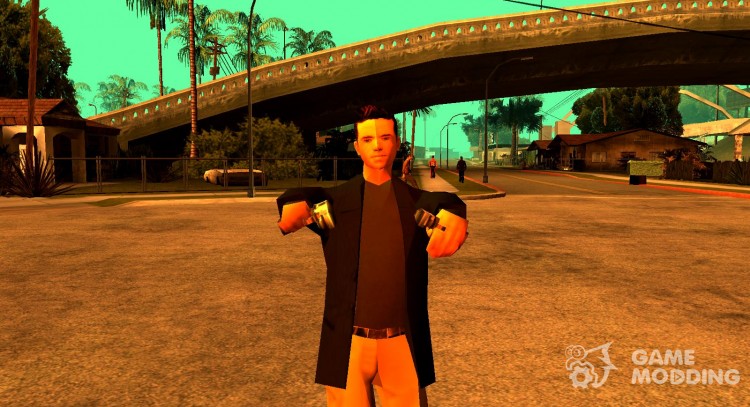 LQ Claude in Jacket for GTA San Andreas