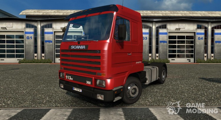 Scania 143M v 3.5 for Euro Truck Simulator 2
