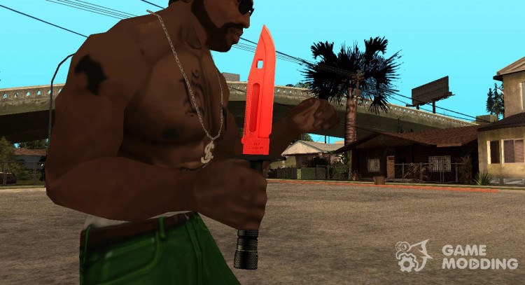 Black and red оружие от crow для GTA San Andreas