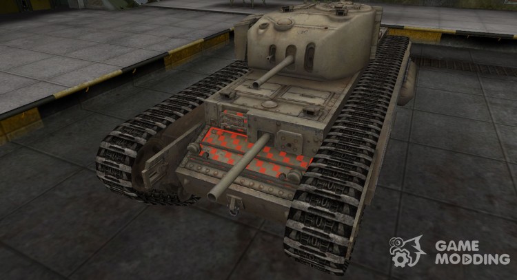 Quality of the breakthrough for the Churchill area (I) for World Of Tanks