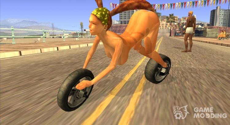 The Bike Girl for GTA San Andreas