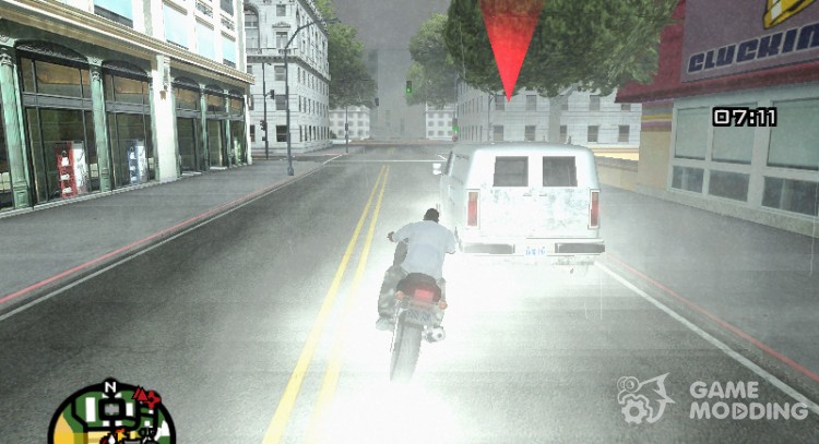 Explosive run for GTA San Andreas