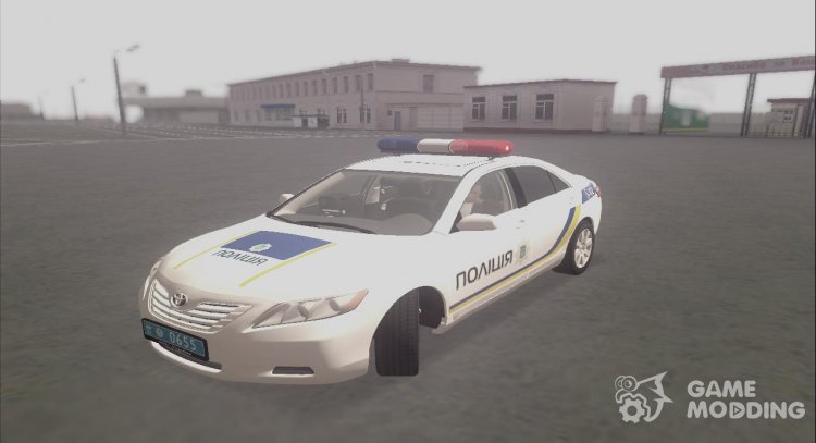 Toyota Camry Police of Ukraine for GTA San Andreas