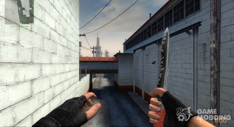 Cool el cuchillo de la piel para Counter-Strike Source