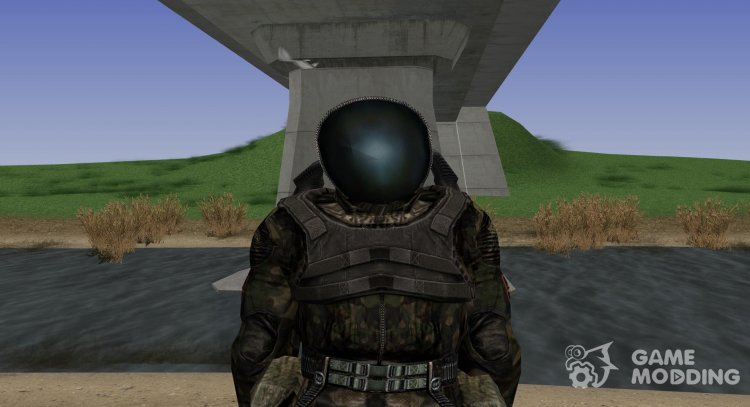 Miembro de la agrupación la Epifanía, en el mono de S. T. A. L. K. E. R v.2 para GTA San Andreas