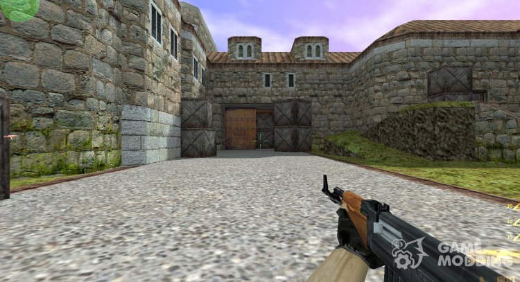 Awsome AK 47 wood texture for Counter Strike 1.6