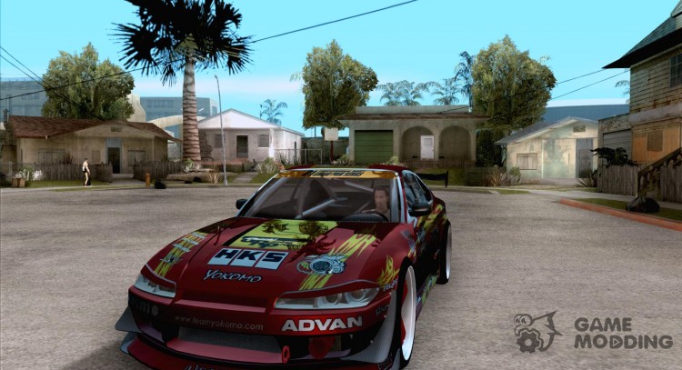 Nissan Silvia HKS Genki para GTA San Andreas