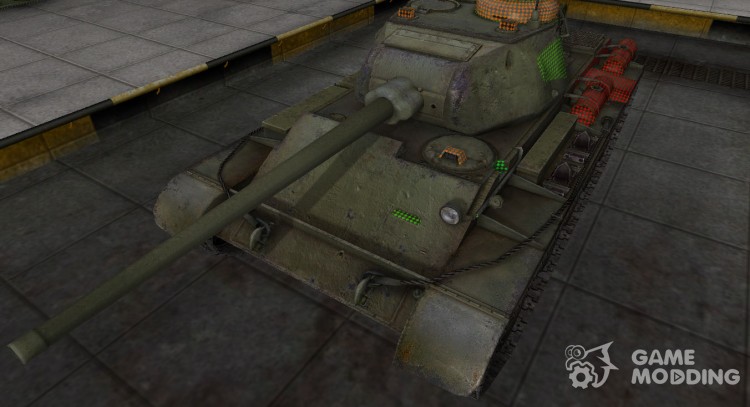 La zona de ruptura del T-44 para World Of Tanks