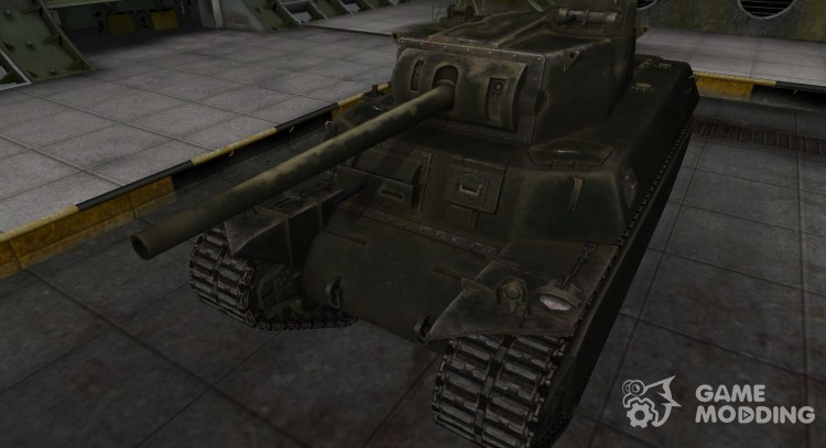 Emery cloth for American tank T1 Heavy for World Of Tanks