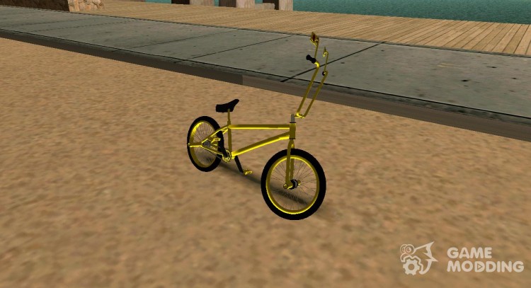 Yellow BMX for GTA San Andreas