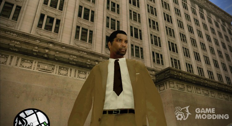 Denzel Washington (from the film American Gangster) for GTA San Andreas