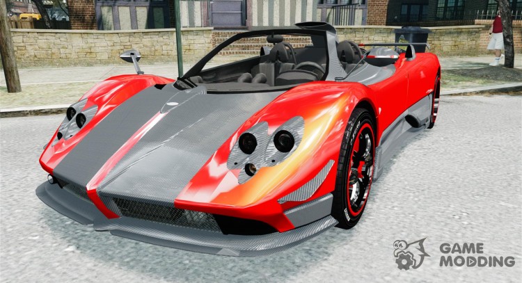 El Pagani Zonda Cinque Roadster v2.0 para GTA 4