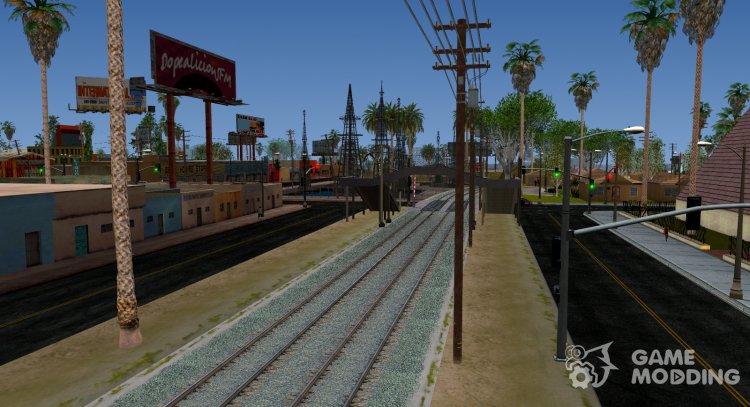 HD Railways para GTA San Andreas