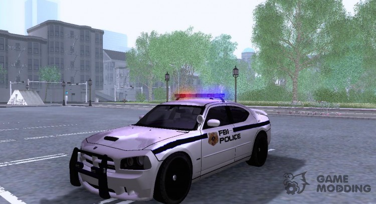 FBI Dodge Charger Police для GTA San Andreas