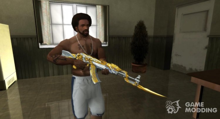 CrossFire's AK-47 Knife Iron Beast для GTA San Andreas