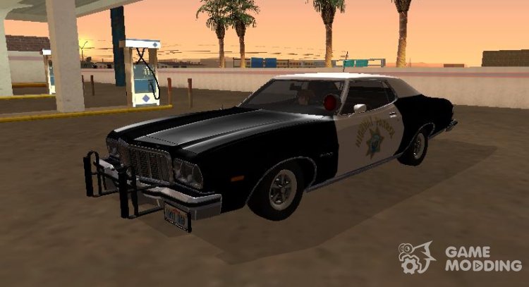 Ford Gran Torino 1979 California Highway Patrol for GTA San Andreas